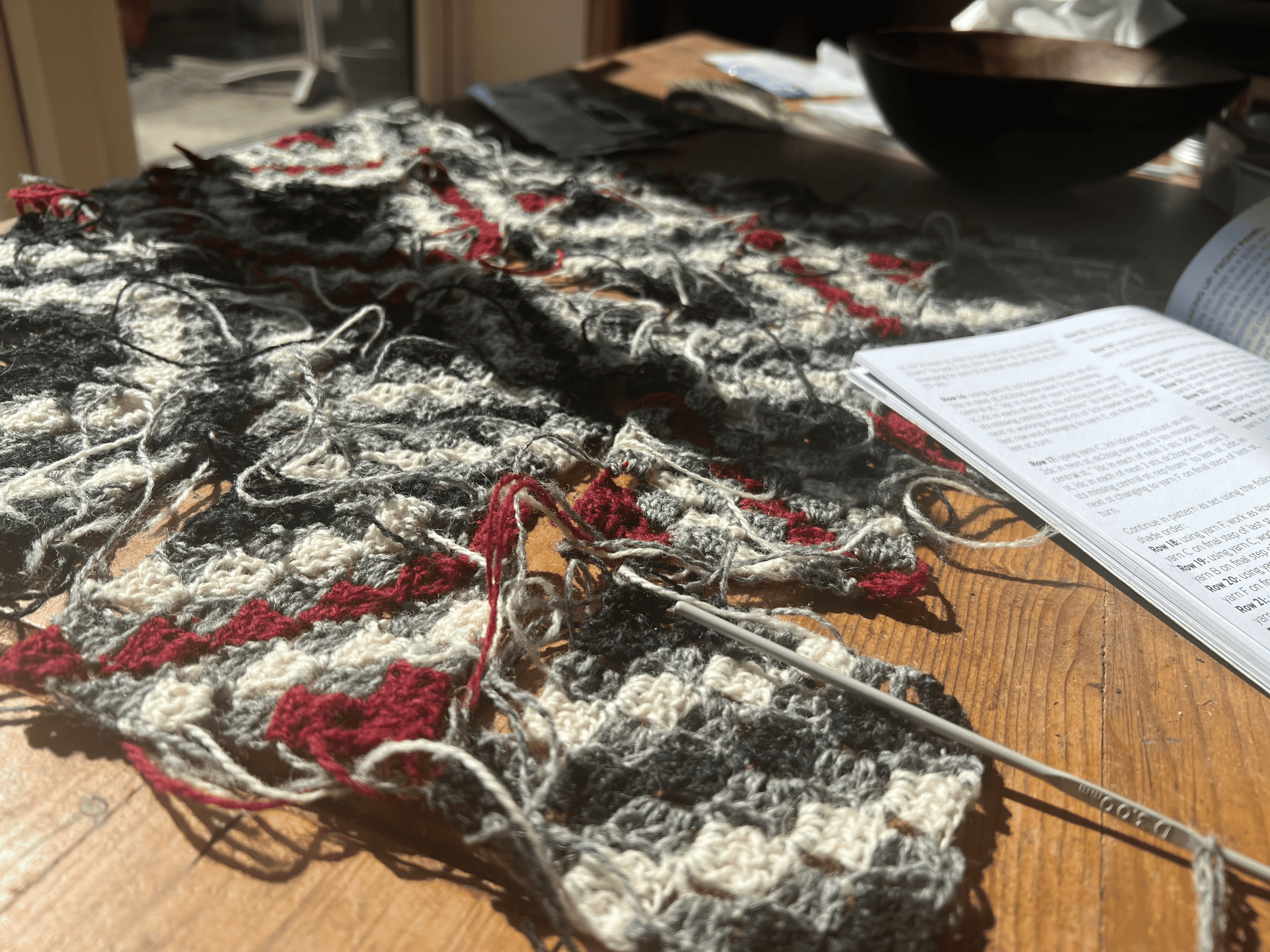 Crocheted Cushion